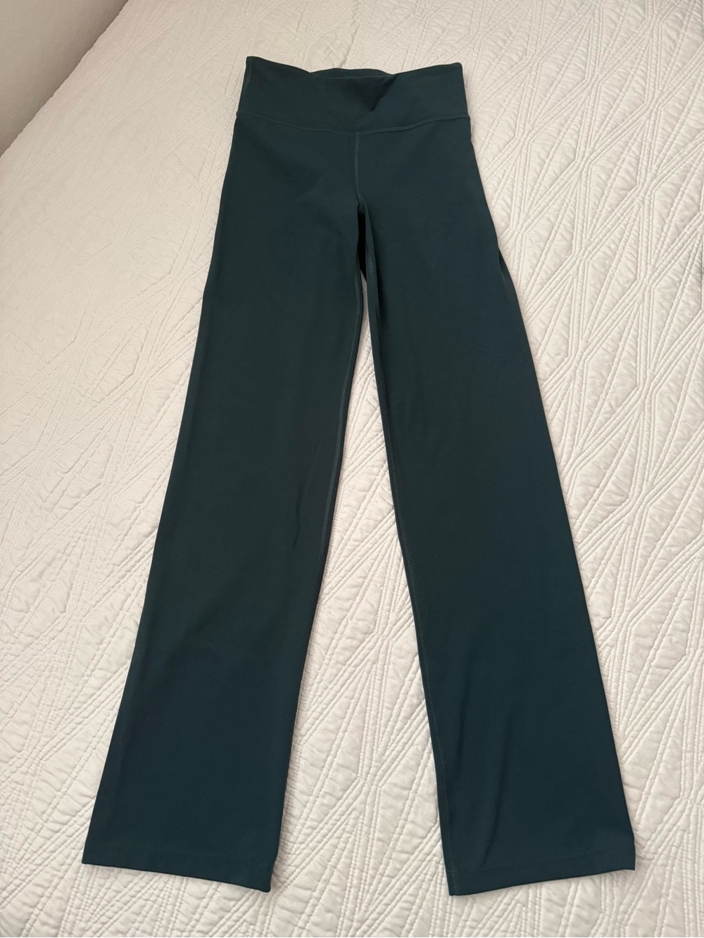 Athleta Deep Teal High-Rise Yoga Leggings